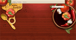 Desktop Screenshot of gostilnasoklic.si